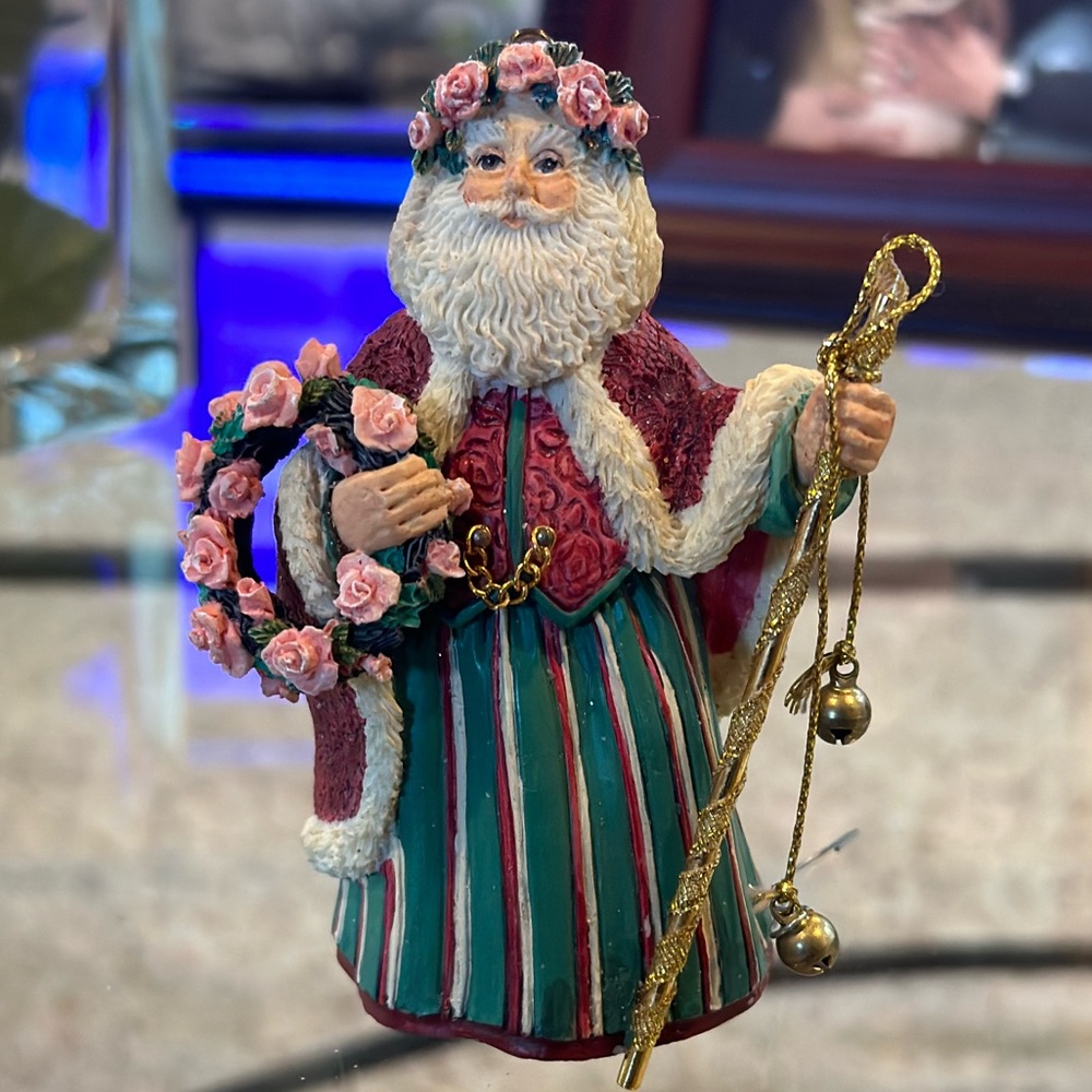 Vintage Carlton Cards Ol’ St. Nick Santa ornament